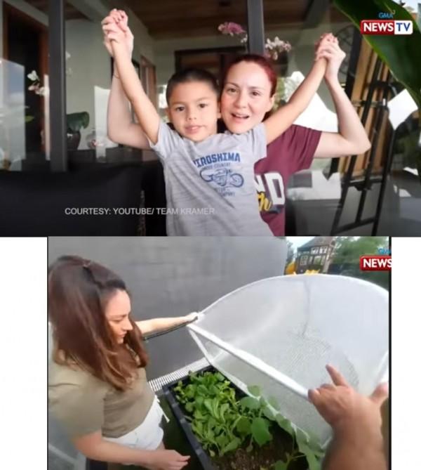 Team Kramer vegetable garden