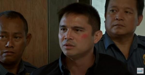 Pagdakip ng mga pulis kay Raymond