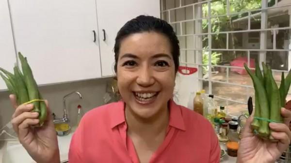 Kara David teaches you how to reduce sliminess of okra