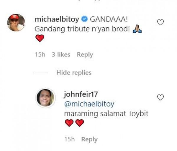 Michael V reacts to John Feir post
