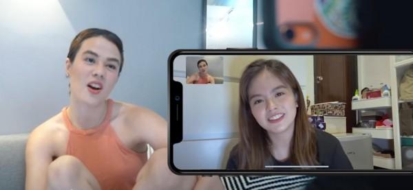 Screenshot from Valeen Montenegro vlog