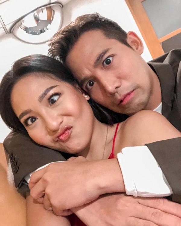 Ken Chan with Rita Daniela