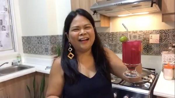 Maey Bautista s Roasted Kamote and Kamote juice