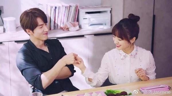 Jerry Yan with Shen Yue