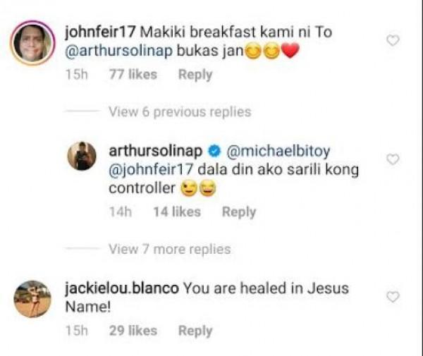Celebrities react to Direk Bitoy s Instagram post