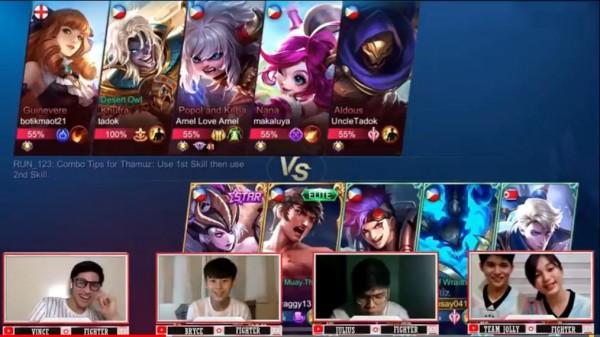 Kapuso teen stars plays Mobile Legends