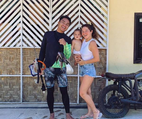 Andi Eigenmann Philmar Alipayo and baby Lilo