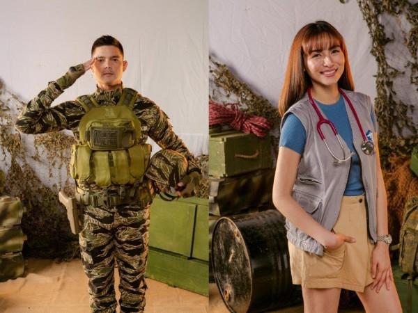 Dingdong Dantes and Jennylyn Mercado