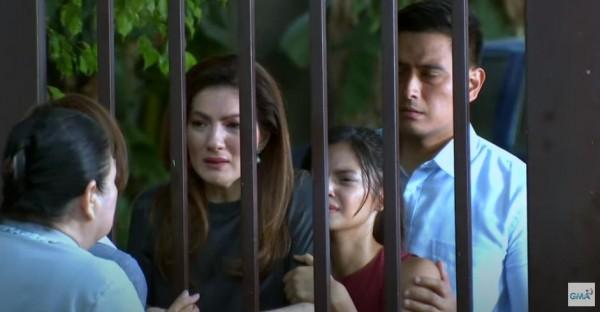 Carmina Villarroel Bianca Umali and Alfred Vargas in Kambal Karibal