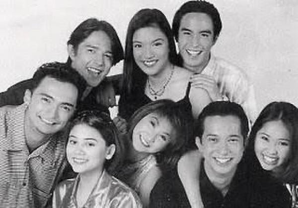 TGIS cast then and now