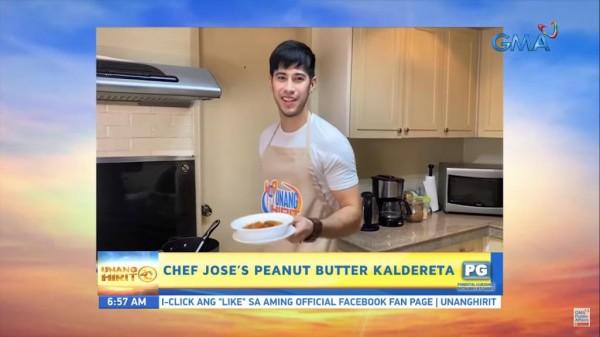 Chef Jose Sarasola shares his Peanut Butter Kaldereta recipe