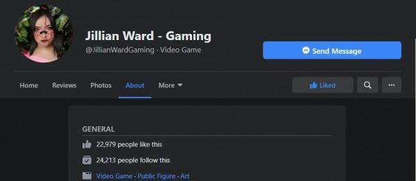 Jillian Ward gaming channel