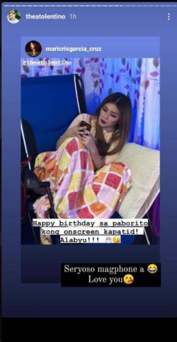 Birthday greetings for Thea Tolentino