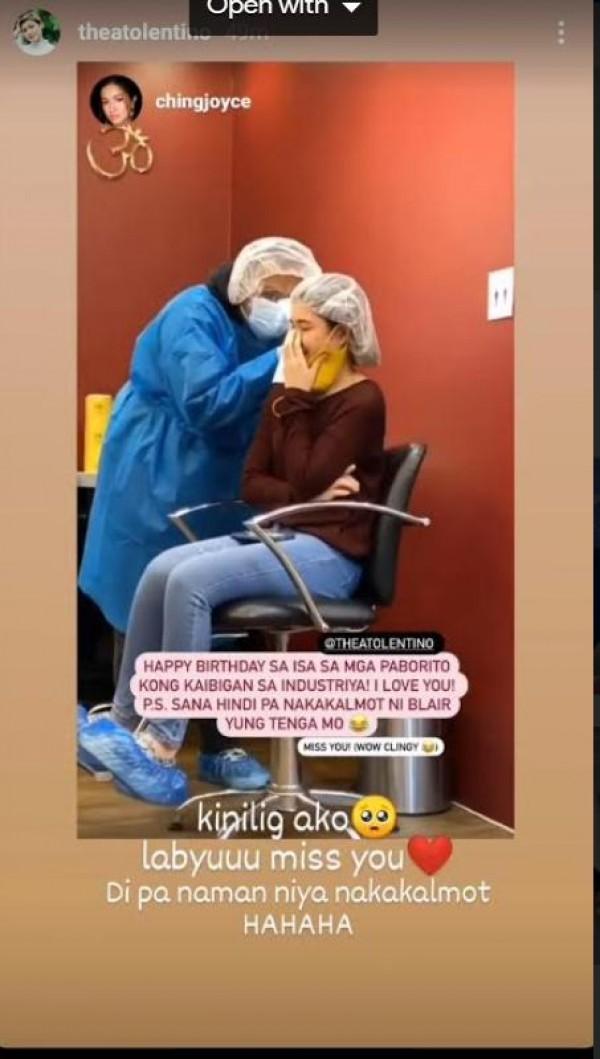 Birthday greetings for Thea Tolentino