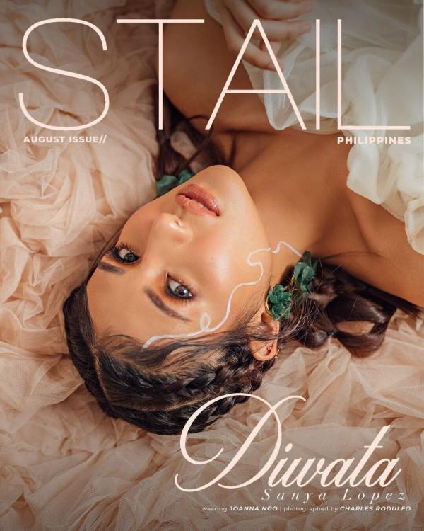Sanya Lopez on the cover of Stail Ph