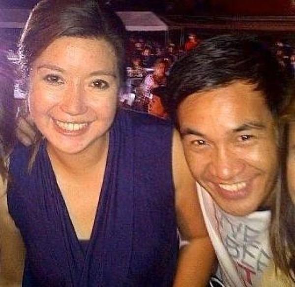 Kara David and Cesar Apolinario
