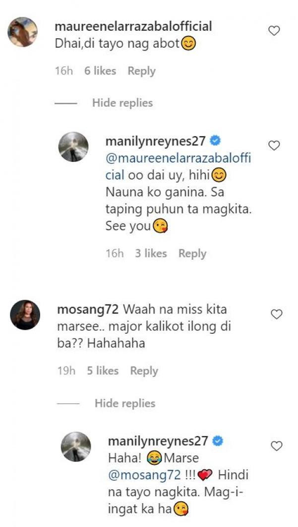 Screenshot taken from Manilyn Reynes Instagram account