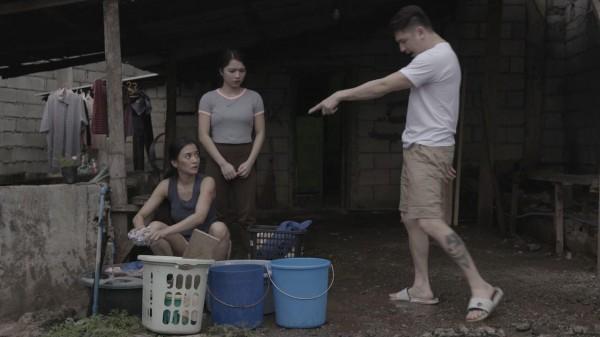 kris bernal with barbara miguel and ahron villena