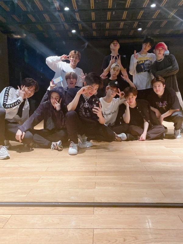 TREASURE in their practice room