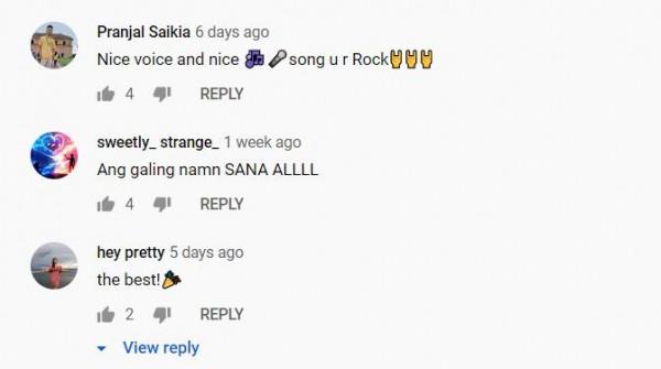 Screenshots taken from My Guitar Princess YT channel