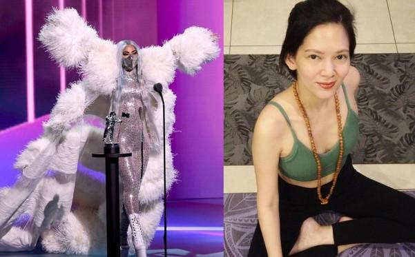 Photos taken from Chynna Ortaleza and Lady Gaga s Instagram account