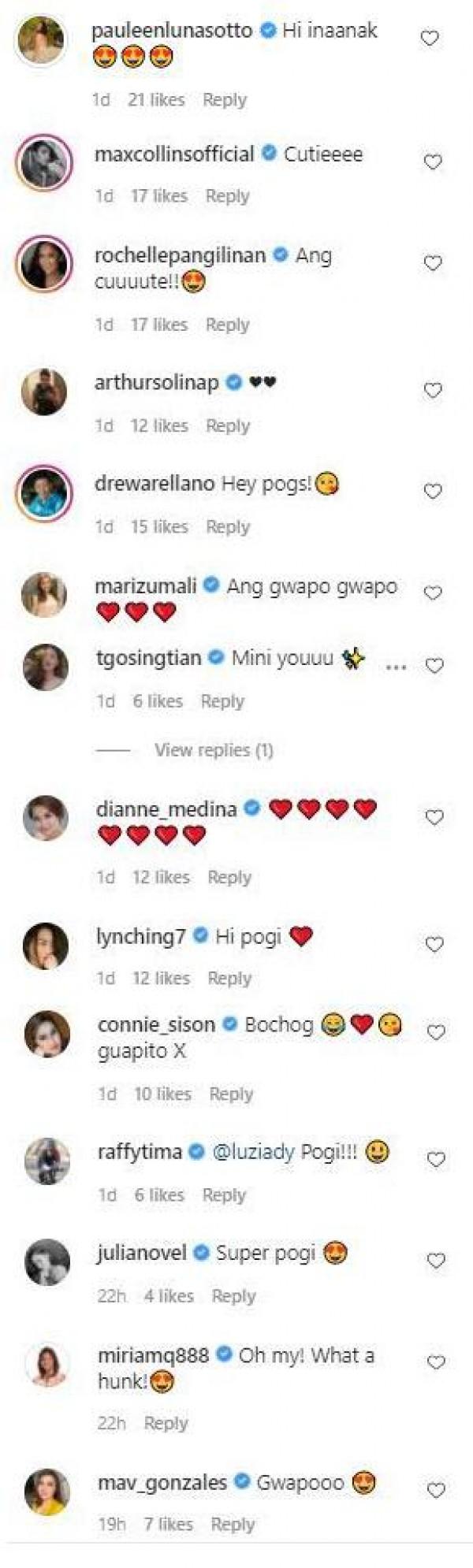 Celebrities and netizens comment about baby X