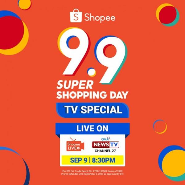 Shopee 9 9 Super Shopping Day TV Special