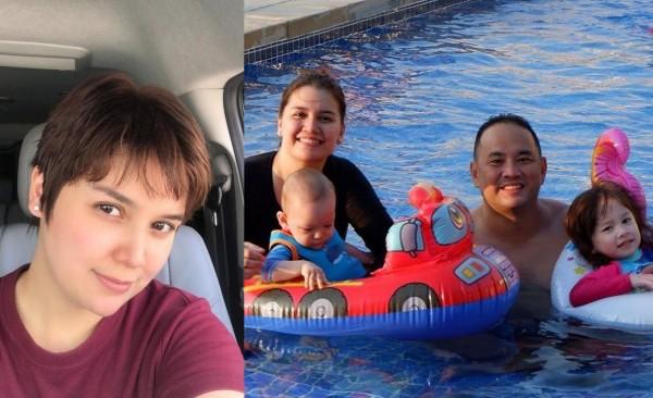 Nadine Samonte and family