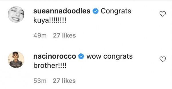 Celebrities welcome the birth of Enola Mithi Aquino