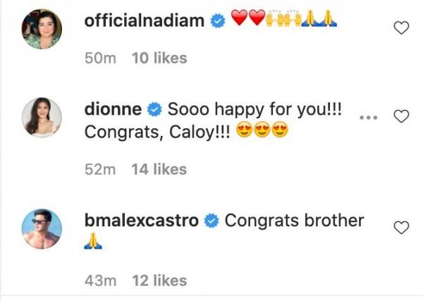 Celebrities welcome the birth of Enola Mithi Aquino