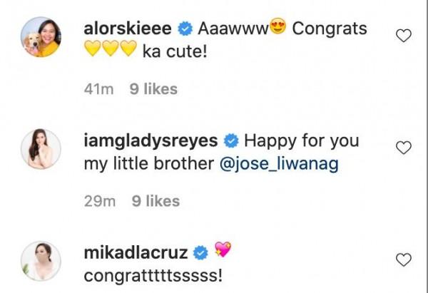 Celebrities welcome the birth of Enola Mithi Aquino