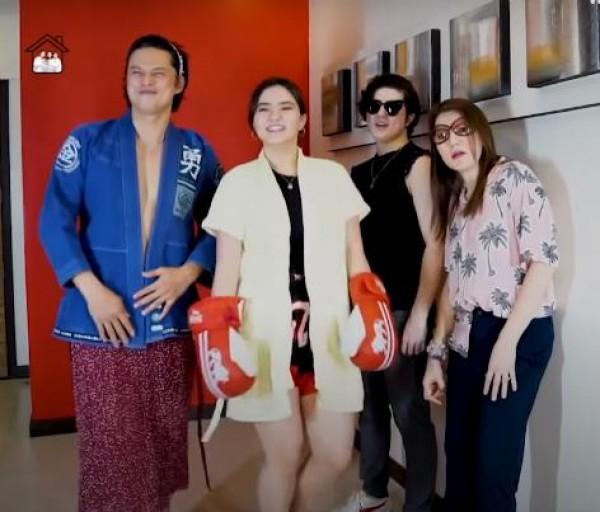 Legaspi Familys Blindfold Outfit Dare Challenge