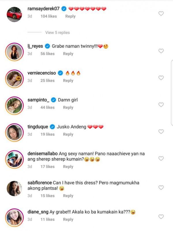 Netizens and celebrities lauded Andrea Torres s physique