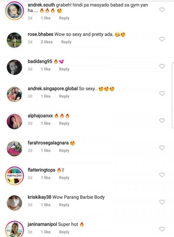 Netizens and celebrities lauded Andrea Torres s physique
