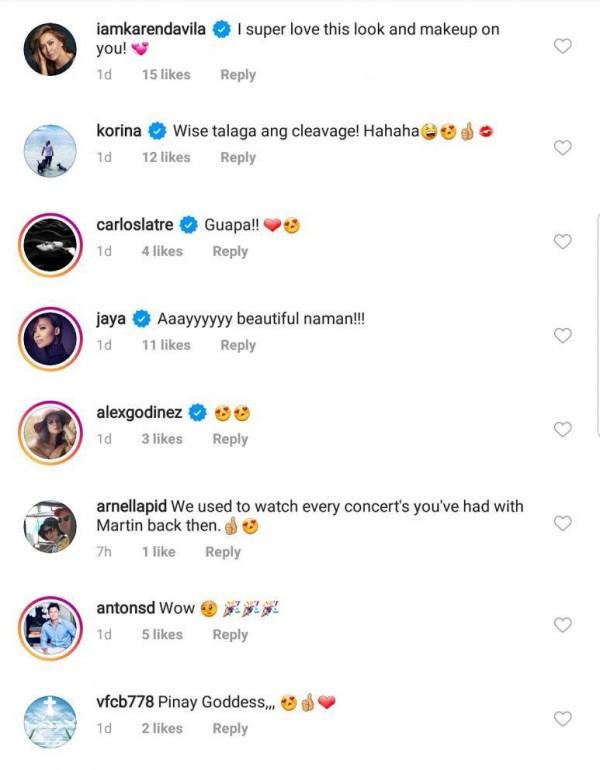 Celebrities commended Pops Fernandez s stunning photo