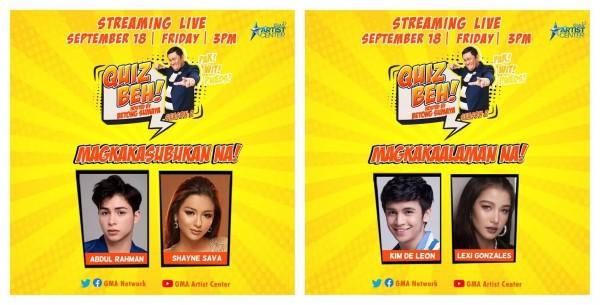 Quiz Beh September 18 episode