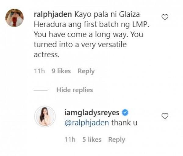 Netizens react to Gladys Reyes s throwback post