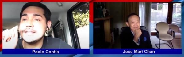 Paolo Contis and Jose Mari Chan
