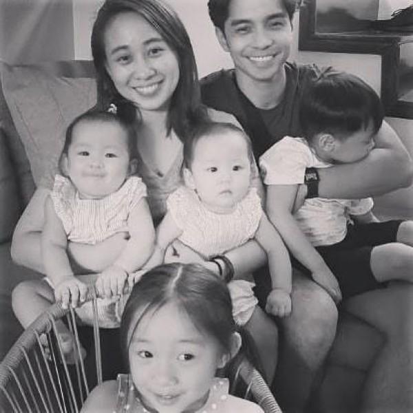 JC Tiuseco and family