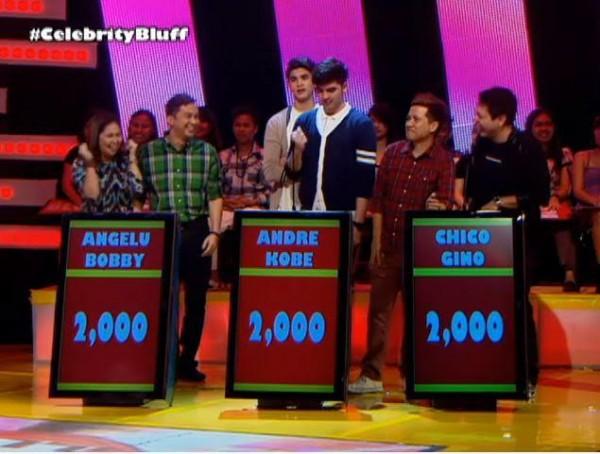 Former Celebrity Bluff winners
