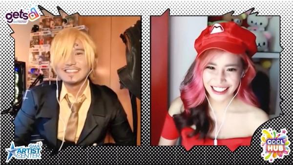 Liui Aquino and Myrtle Sarrosa