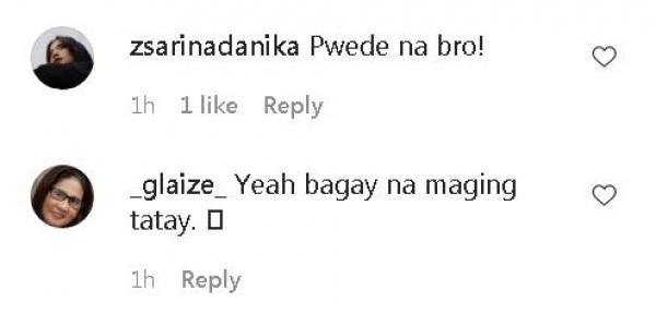 Netizens commenting on Ravyer Cruz s photo with Baby Joaquin