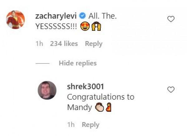 Photos taken from Mandy Moore s Instagram account