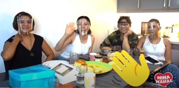 Carmina Villarroel Candy Pangilinan Janice de Belen and Gelli de Belen