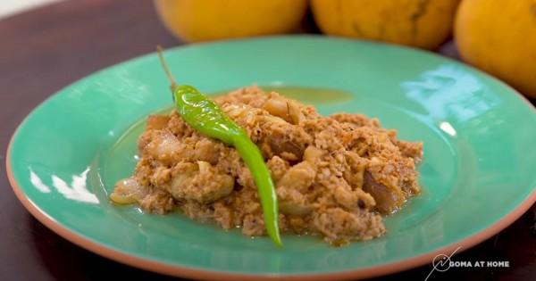 Goma at Home ginataang sinantolan