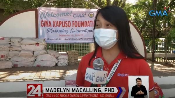 Madelyn Macalling Schools Division Superintendent SDO Isabela