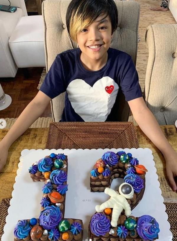 Happy Birthday Hunter Photo taken from Troy Montero s Instagram account