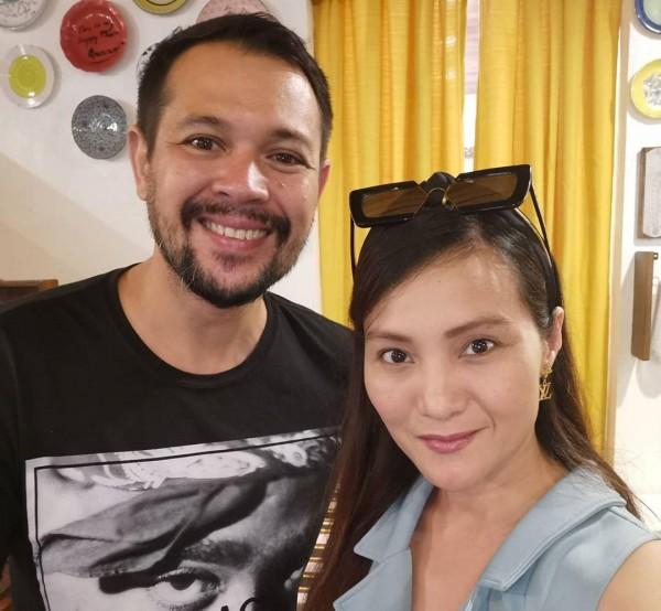Gladys Reyes and Christopher Roxas in Tagaytay