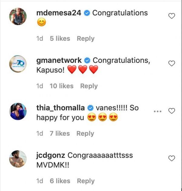 Celebrities and netizens congratulate Vaness del Moral and her husband over their pregnancy