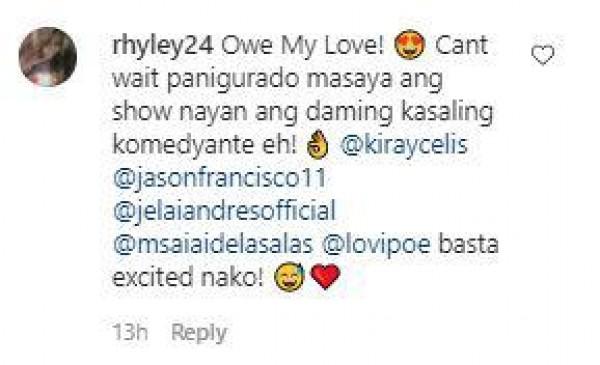 Netizens reaction to Benjamin Alves s post